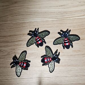 Cloth Decal Bees Gucci Style 4